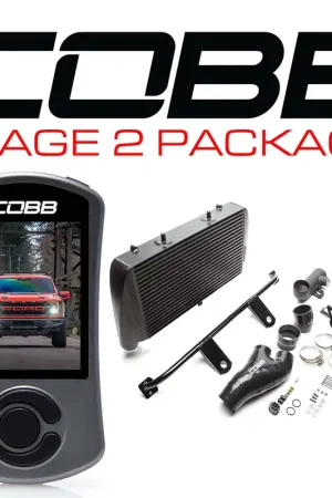 Cobb 21-22 Ford F-150 Raptor Stage 2 Power Package - Black Crafted