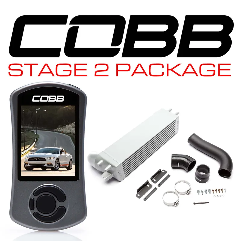 Premium Cobb 18-22 Ford Mustang Ecoboost Stage 2 Power Package (No Intake)