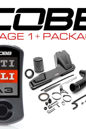 Best Choice Cobb VW MK7/7.5 GTI + Audi A3 8V Stage 1+ Redline CF Power Pkg w/DSG + S Tronic Flashing