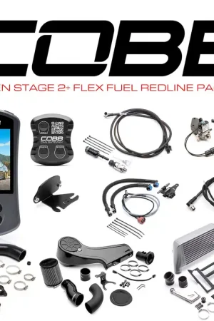 Popular Cobb 18-21 Subaru WRX NexGen Stage 2 + CAN Flex Fuel Redline Carbon Fiber Power Package - Silver