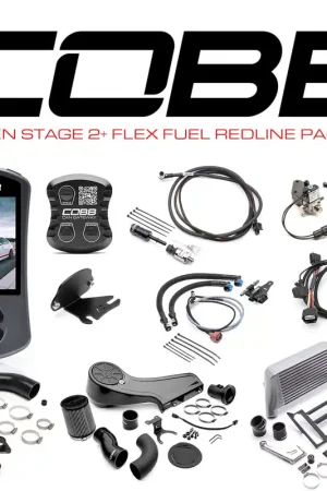 Cobb 15-17 Subaru WRX NexGen Stage 2 + CAN Flex Fuel Redline Carbon Fiber Power Package - Silver Best Price
