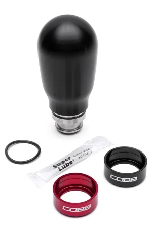 Low Price Cobb Subaru 5-Speed COBB Teardrop Weighted Knob - Black
