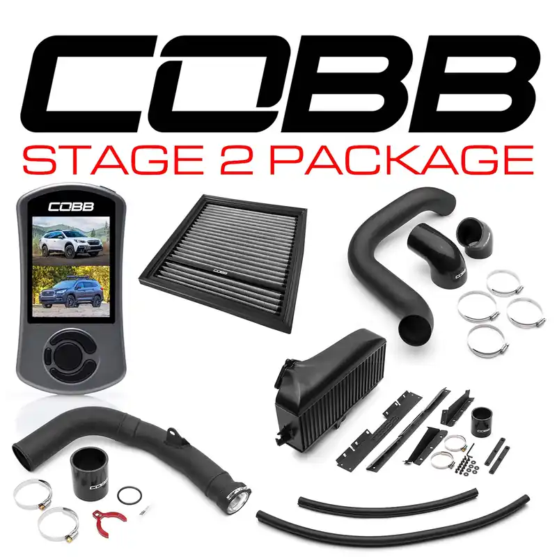 Big Sale Cobb 20-22 Subaru Outback XT/2022 Outback Wilderness Stage 2 Power Package - Black