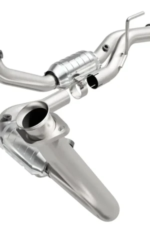 MagnaFlow Conv DF 05-06 Jeep Grand Cherokee 3.7L Y-Pipe Assy (49 State) Best Seller
