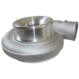 BorgWarner AirWerks S256SX Compressor Cover w/ 4" Inlet Ported Shroud Price Cut