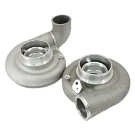 Authentic BorgWarner AirWerks S300SX 90 Degree Compressor Outlet Compressor Cover 177202