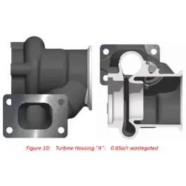 Affordable BorgWarner EFR A-Type T25 0.64 A/R IWG Turbine Housing