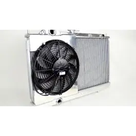 CSF 2003-2007 Evo 7-9 4G63 Full-Slim Radiator w/ Shroud 12" SPAL Fan Instant Buy