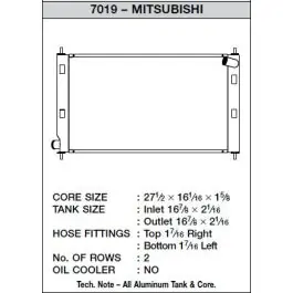 Factory Price CSF 2008-2015 Evo X 4B11T Full-Size Radiator