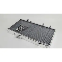 Fresh Stock CSF Ultimate K-Swap Full-Size Radiator w/ Optional Shroud 12" Spal Fan