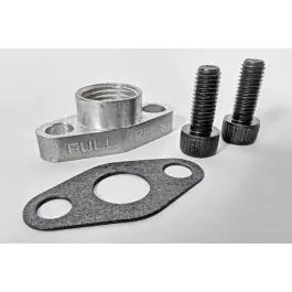 Top Pick Full-Race Billet Medium GT Oil Drain Flange (1/2" NPT)