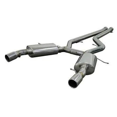 Secure Checkout BMW 3 Series aFe MachForce XP Cat-Back Exhaust System 304 SS with Polished Tip - 49-36301