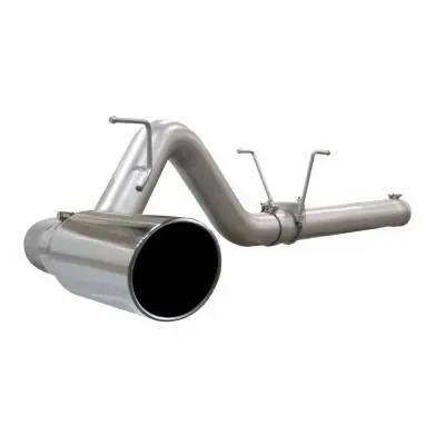 Wholesale Dodge Ram aFe Large Bore HD DPF-Back Exhaust System Aluminum - 49-12006