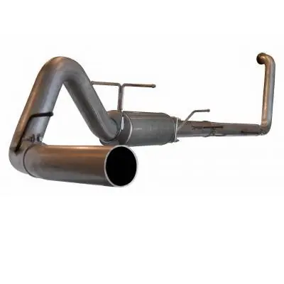 Best Price Ford F350 aFe Large Bore HD Turbo-Back Exhaust System Aluminum - 49-13002