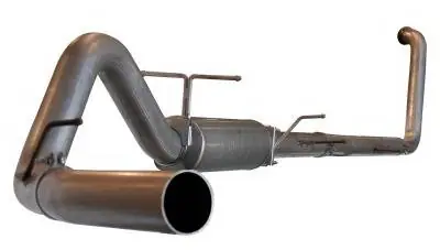 Ford F250 aFe Large Bore HD Turbo-Back Exhaust System Aluminum - 49-13004 Bargain