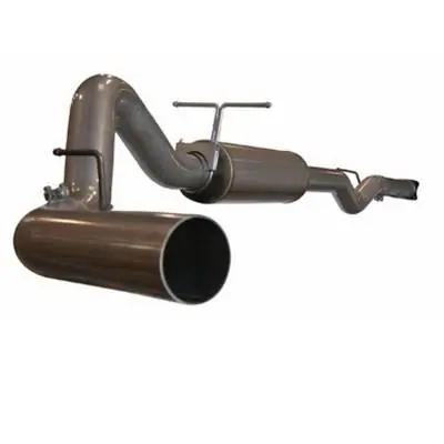 Markdown GMC Sierra aFe Large Bore HD Cat-Back Exhaust System Aluminum - 49-14002