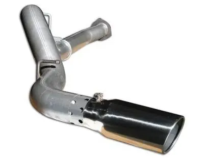 Hassle-Free Returns GMC Sierra aFe Large Bore HD DPF-Back Exhaust System Aluminum - 49-14004