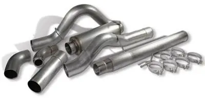 Chevrolet Silverado aFe MachForce XP Turbo-Back Exhaust System 409 SS - 49-44007 Worldwide Shipping