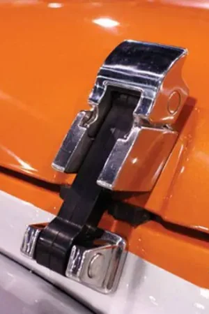 Direct From Factory Jeep Wrangler Rampage Hood Catch - Stainless Steel - 74335