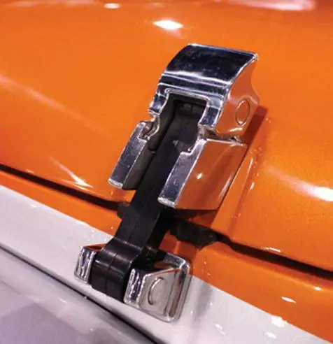 Direct From Factory Jeep Wrangler Rampage Hood Catch - Stainless Steel - 74335