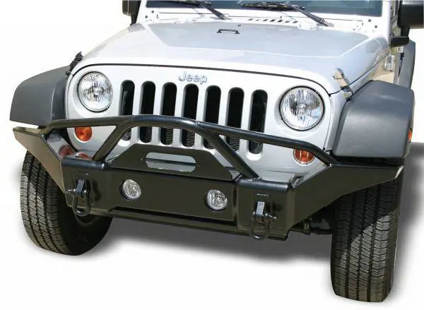 Editor’s Pick Jeep Wrangler Rampage Recovery Bumper - Front with Stinger - Textured finish - 88510