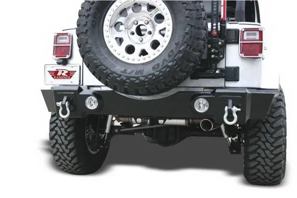 Jeep Wrangler Rampage Recovery Bumper - Rear - Textured finish - 88605 Place Order