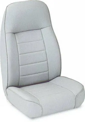 No Minimum Order Jeep Wrangler Rampage Standard Front Seat - Grey Denim - 5044911