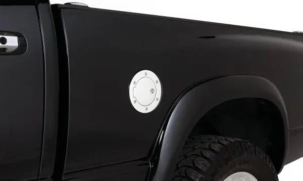 Limited Edition Chevrolet Silverado Rampage Chrome Fuel Door Cover - Locking - 87017