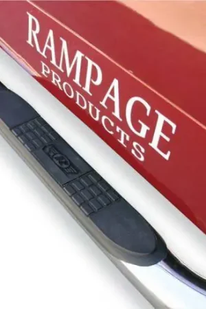 Seasonal Sale GMC Sierra Rampage SRS Side Bars with Recessed Step - 2 Inch - Pair - Black Powder Coat - 9726