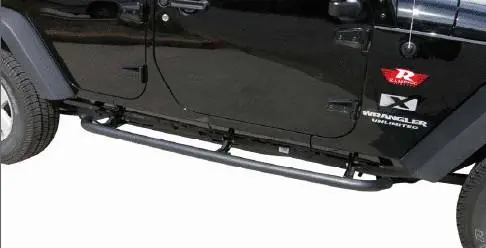 Same Day Shipping Jeep Wrangler Rampage SRS Side Bar Retractable Rockslider Step - Textured Finish - 76632