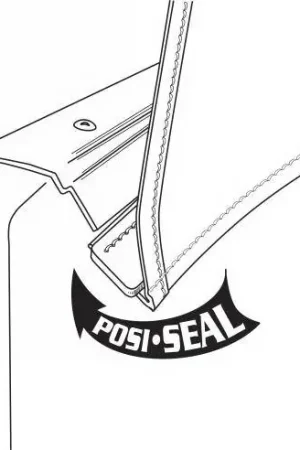 Free Shipping Jeep Wrangler Rampage Windshield Channel - 901007