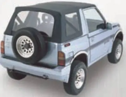 Suzuki SideKick Rampage California Brief - Black Denim - 90915 Professional Grade