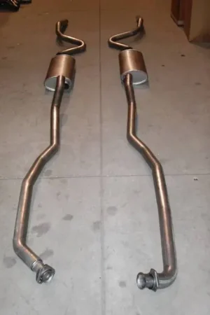 Chevrolet Chevelle Stainless Works Exhaust System - Dual Muffler without Resonator - CV69SB0A Special Offer