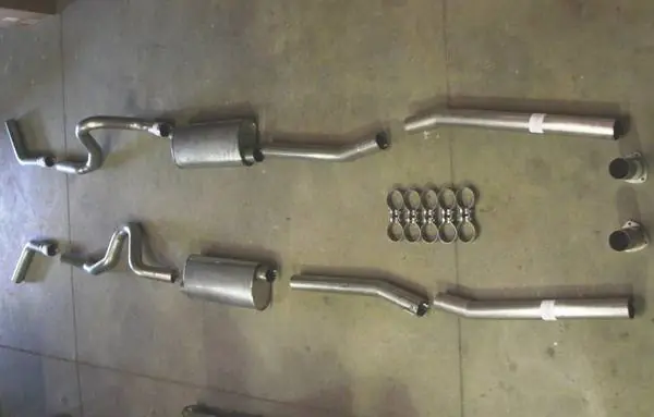 Chevrolet Chevelle Stainless Works Hot Rod Exhaust System - CV6667 Same Day Shipping