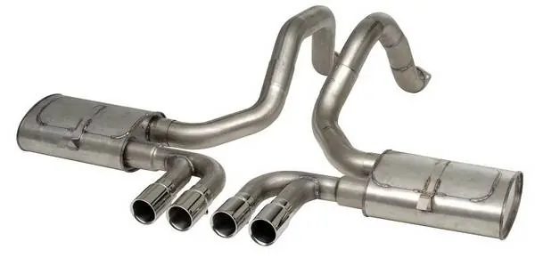 Chevrolet Corvette Stainless Works Cat-Back Exhaust System - VC53CBQUAD Place Order