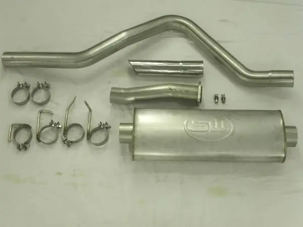 Handmade Chevrolet Trail Blazer Stainless Works Header & Exhaust System - TB6CB