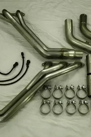 Hot Deal Dodge Challenger Stainless Works Header & Exhaust System - CHALLV6HDRCAT