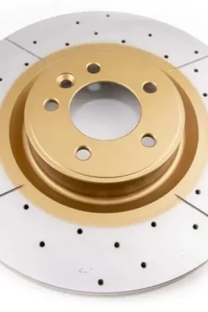 Certified DBA 13-18 Land Rover Range Rover (w/Brembo Brakes) Front Drilled & Slotted Street Series Rotor