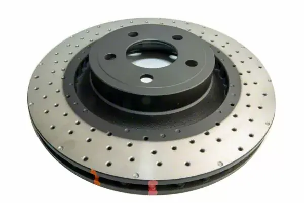 DBA 4000 Series XD Cross Drilled Rotor; Front While Supplies Last