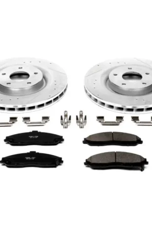 Trusted Brand Power Stop 06-09 Cadillac XLR Front Z23 Evolution Sport Brake Kit — PMD Premier Motoring Development