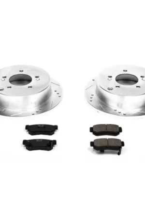 Discount Power Stop 01-06 Hyundai Santa Fe Rear Z23 Evolution Sport Brake Kit — PMD Premier Motoring Development