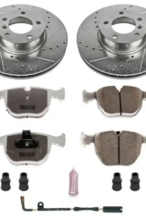 Buy Online Power Stop 01-03 BMW 530i Front Z26 Street Warrior Brake Kit — PMD Premier Motoring Development