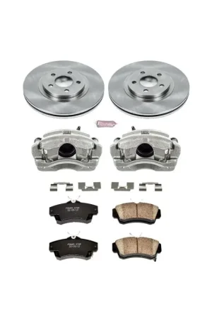 Limited Offer Power Stop 01-10 Chrysler PT Cruiser Front Autospecialty Brake Kit w/C — PMD Premier Motoring Development