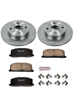 Wholesale Power Stop 90-92 Geo Prizm Front Autospecialty Brake Kit — PMD Premier Motoring Development