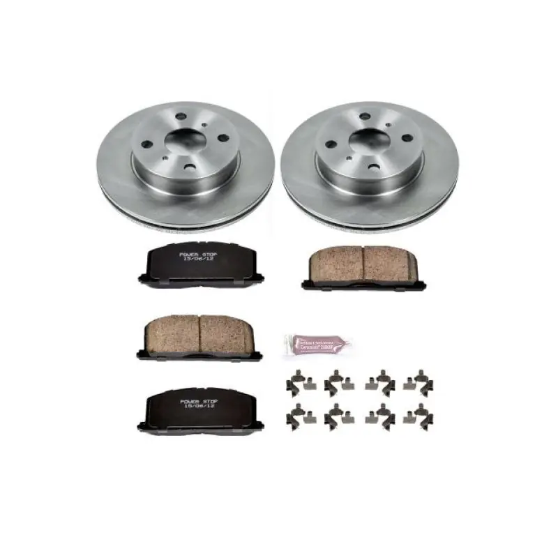 Wholesale Power Stop 90-92 Geo Prizm Front Autospecialty Brake Kit — PMD Premier Motoring Development