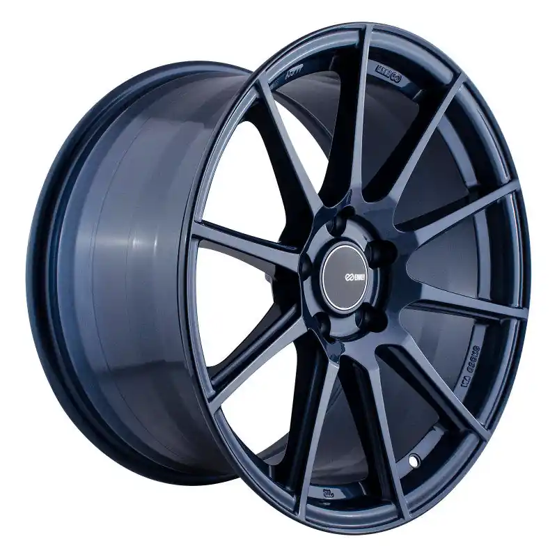 Money Back Guarantee Enkei TS10 18x9.5 35mm Offset 5x114.3 Bolt Pattern 72.6mm Bore Dia Blu — PMD Premier Motoring Development