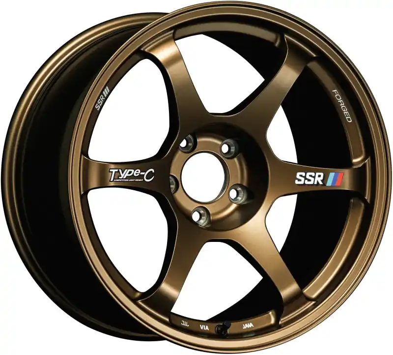SSR Type-C Forged 18x8.5 +44 5/100 - Racing Bronze Wheel — PMD Premier Motoring Development New Arrival