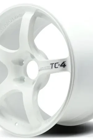 Final Sale Advan Racing TC4 4x100 16x8.0 +38 RACING WHITE METALLIC (NO RING)