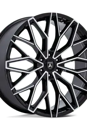 Asanti Black AB050 MOGUL 6 6X135 24x10 +30 GLOSS BLACK W/ MACHINED FACE Deal