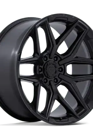 Exclusive Fuel 1PC FLUX 8X165.1 22X12 -44 BLACKOUT